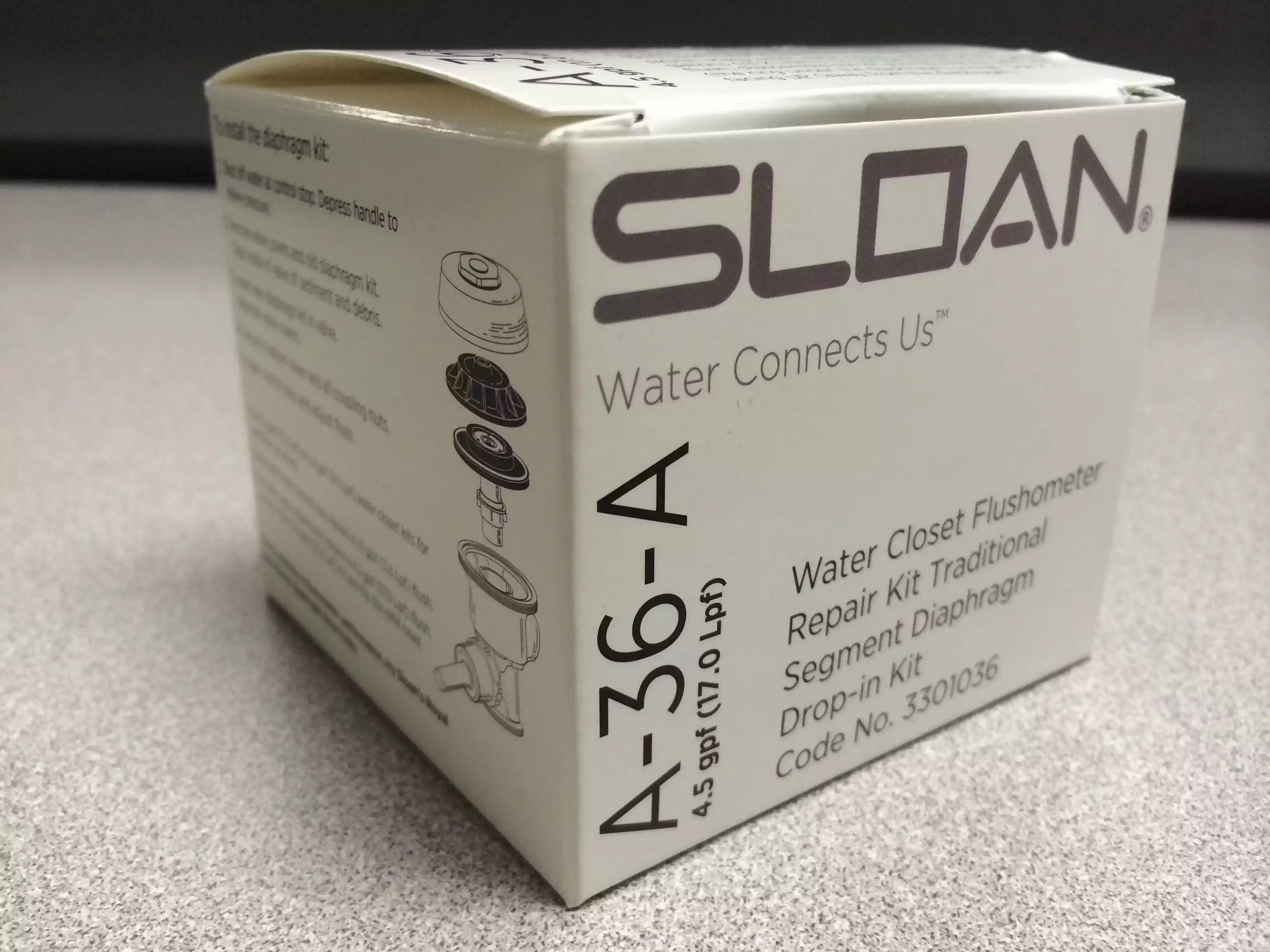 Sloan A-36-A part box