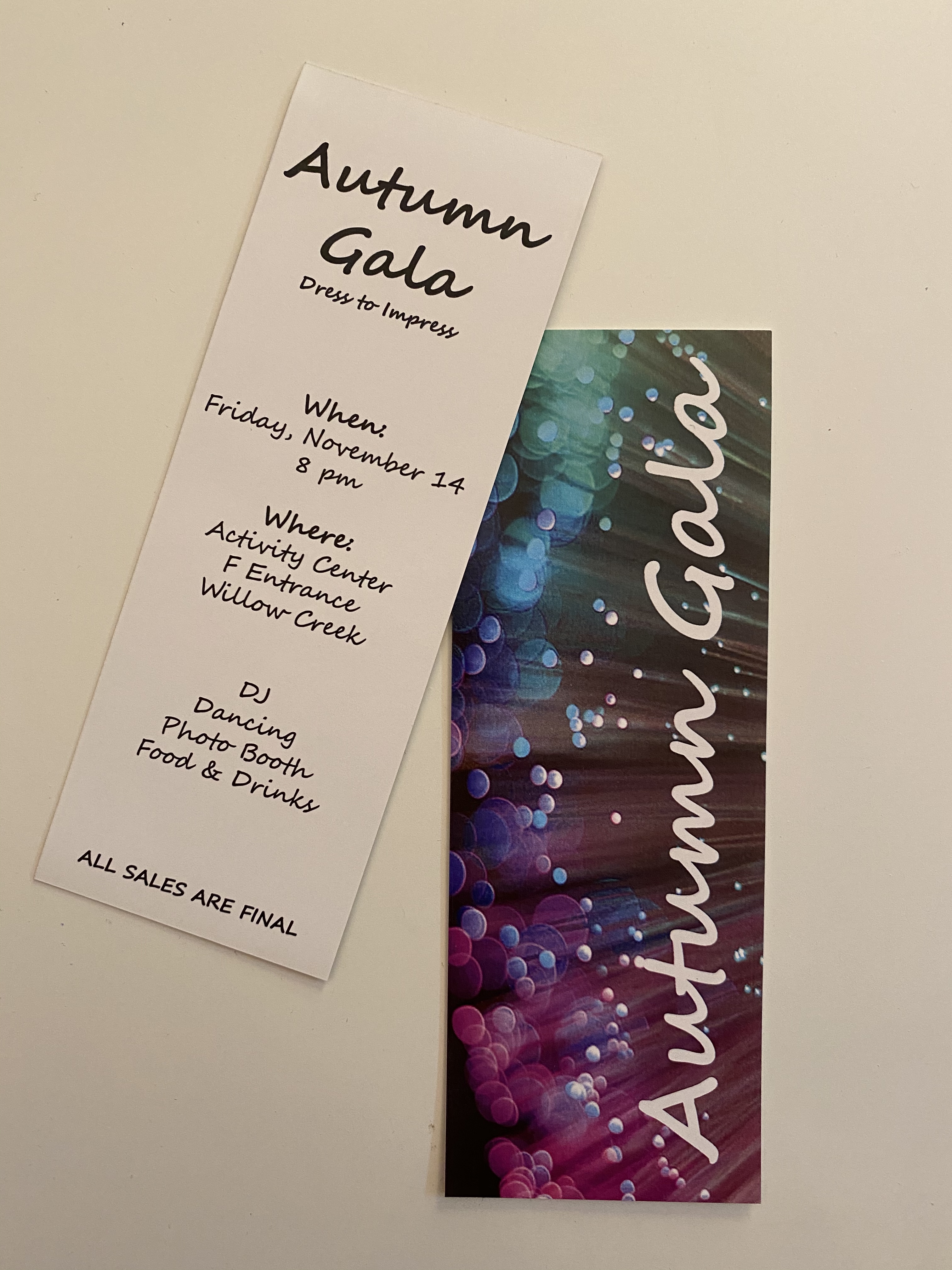 Willow Creek Autumn Gala Tickets